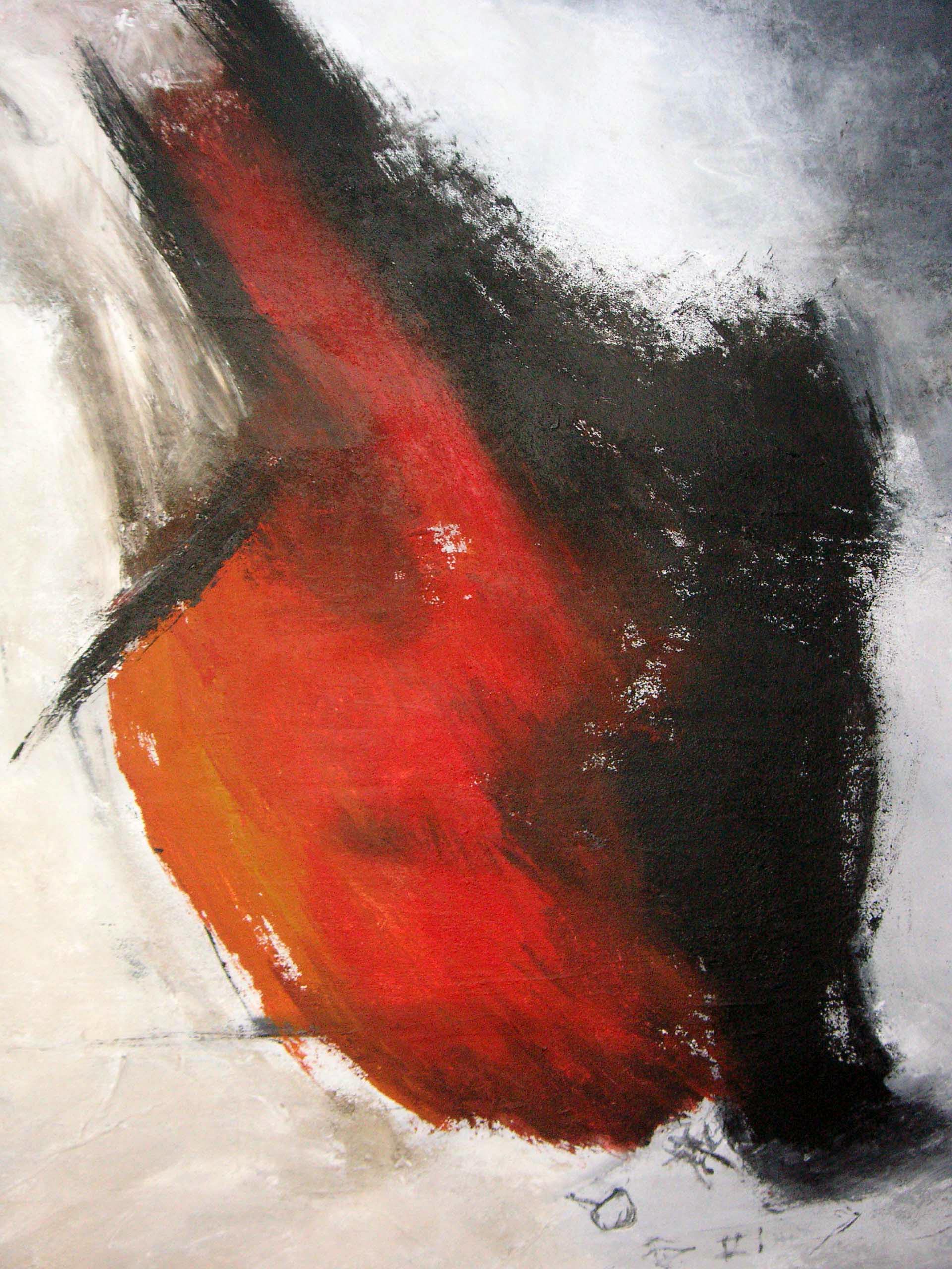 Eruption, 120x100cm