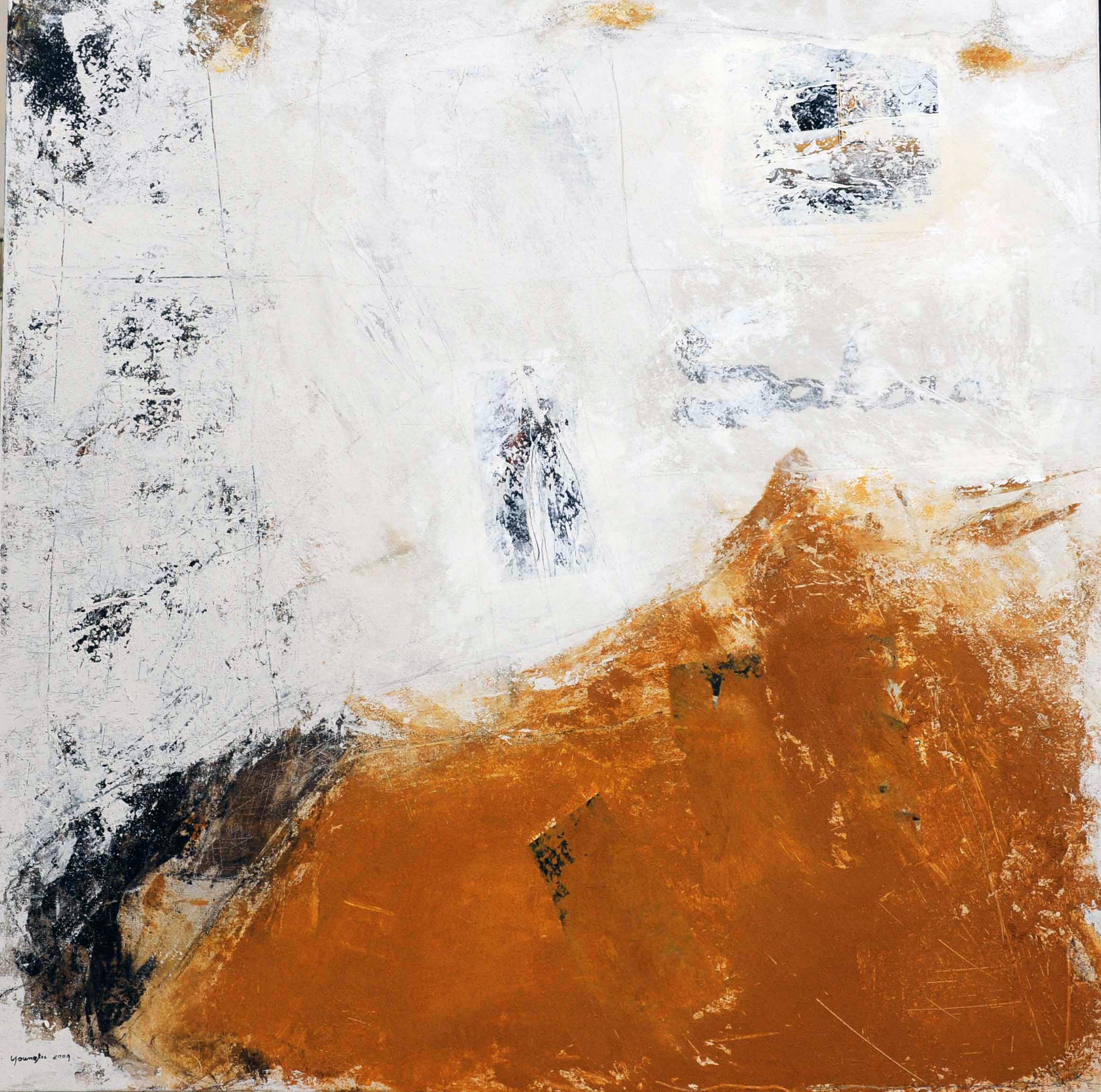 Sahara,100x100cm