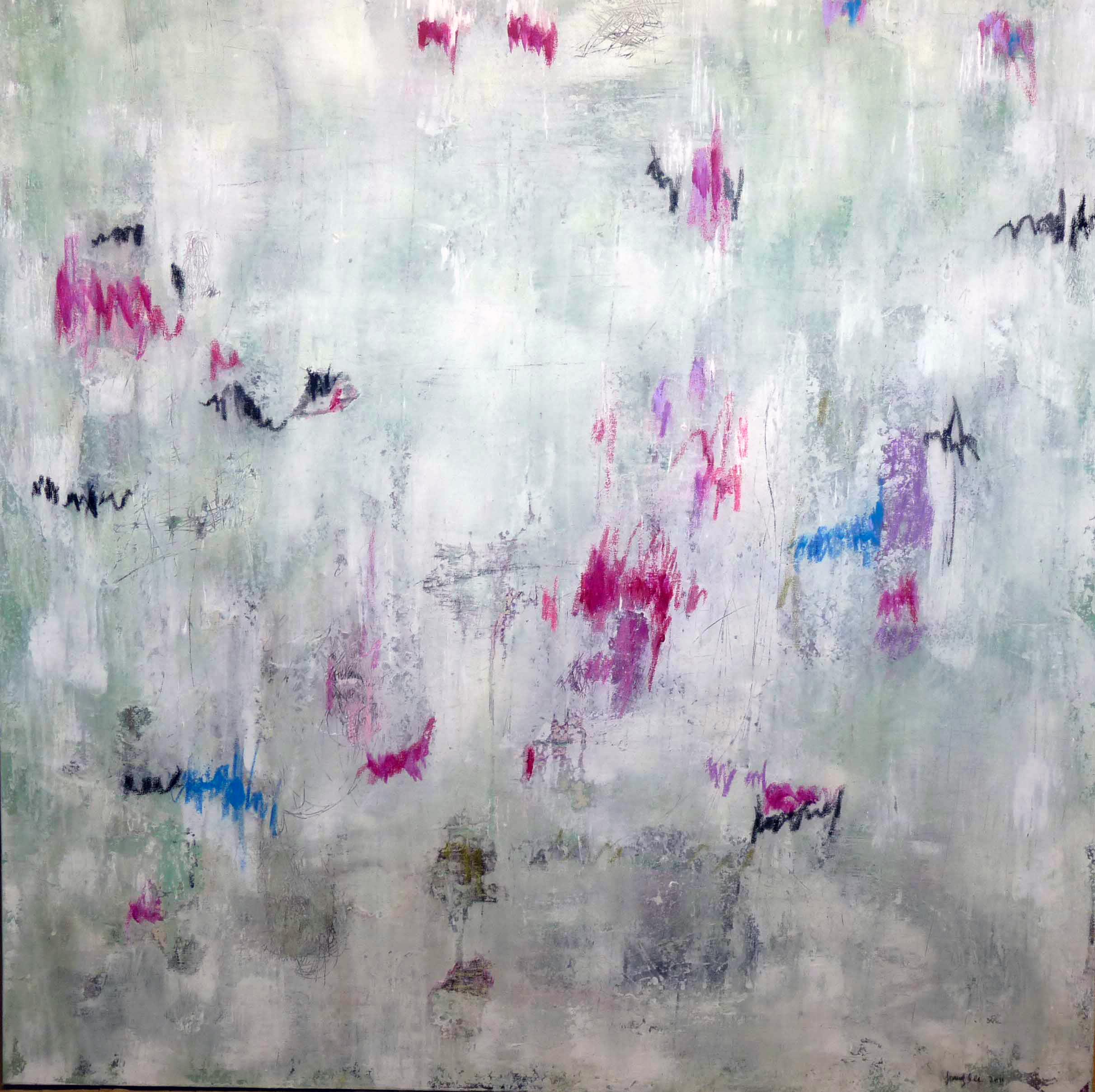 Summertime, 100x100cm